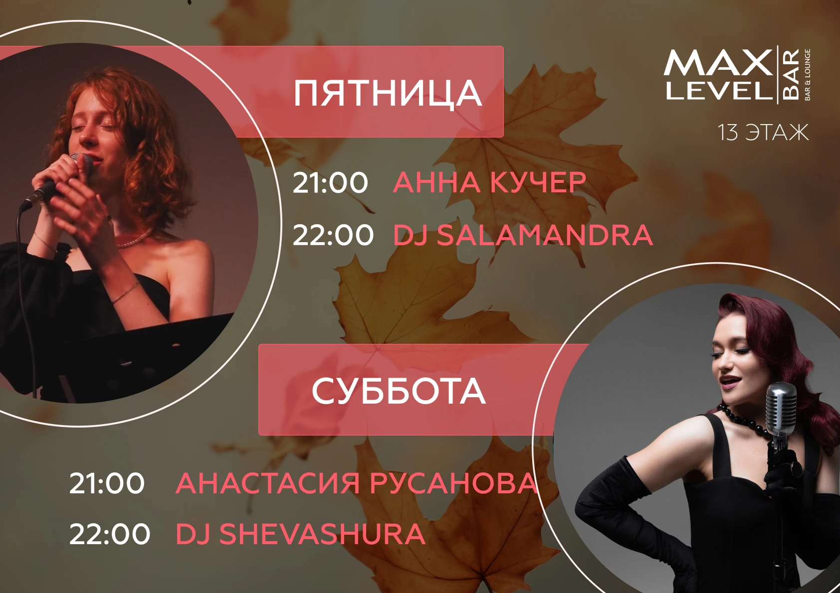 Музыкальные вечера в Palmira