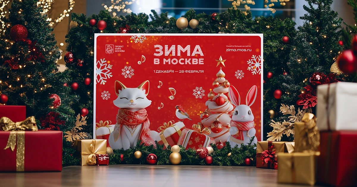 Зима в Москве 9 Зима в Москве