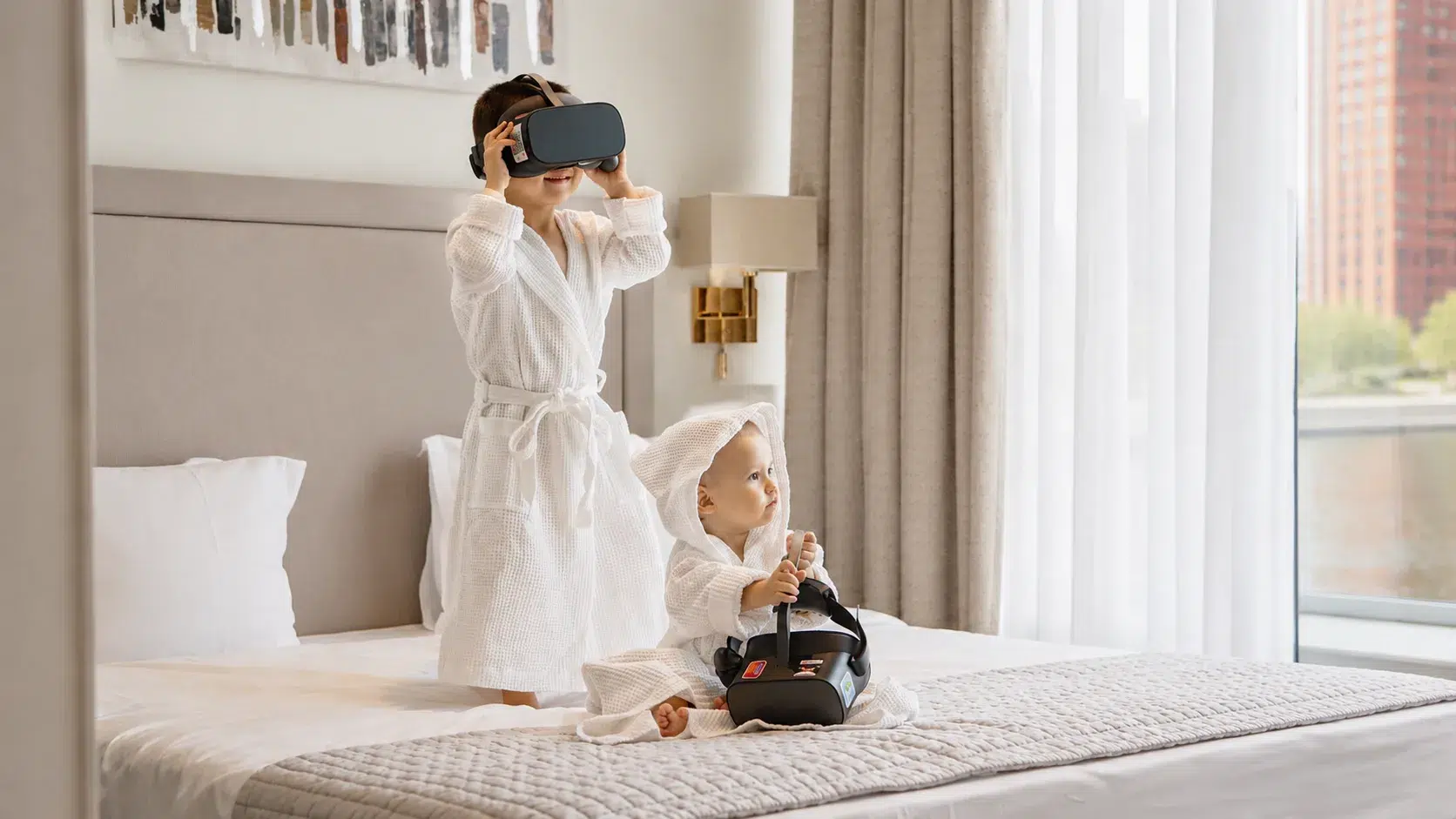 VR Headset for the Whole Family